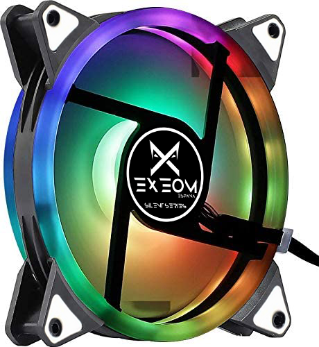 Ventilador Exeom® MXSilent RGB 12cm Cooler Fan Ultra Silencioso