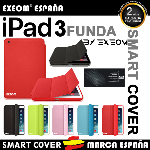 Funda para Exeom® SmartCover Apple iPad 3 Smart Cover Colores