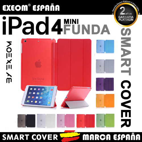 Funda para Exeom® SmartCover Apple iPad Mini 4 Smart Cover Colores